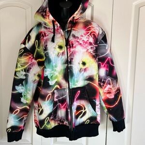 Vintage Burton x NoPattern Chuck Anderson Zip Up Hoodie Mens Large